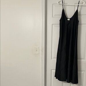 Elegant Black Slip Dress
Silk & Salt Dresses one has two slits on the side